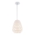Lampadario su cavo FELICIA 1xE27/60W/230V bianco
