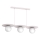 Lampadario su cavo FLAT 3xE27/15W/230V crema