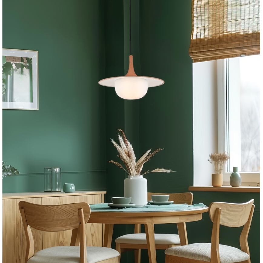 Lampadario su cavo FRED 1xG9/10W/230V marrone