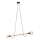 Lampadario su cavo HELIX 2xE27/15W/230V nero/pino