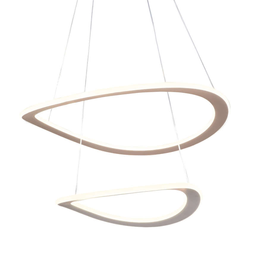 Lampadario su cavo LED CASHMERE LED/75W/230V Ø 59,5 cm beige