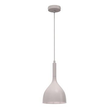 Lampadario su cavo NOAK 1xE27/15W/230V crema