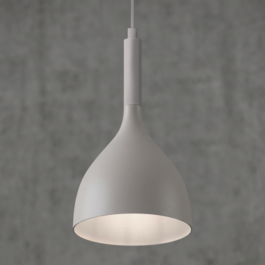 Lampadario su cavo NOAK 1xE27/15W/230V crema