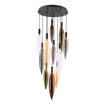 Lampadario su cavo NORDIC 11xG9/5W/230V nero