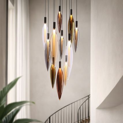 Lampadario su cavo NORDIC 11xG9/5W/230V nero