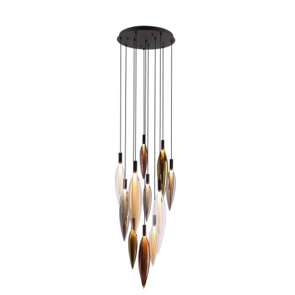Lampadario su cavo NORDIC 11xG9/5W/230V nero