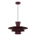 Lampadario su cavo PLATO 1xE27/15W/230V bordeaux