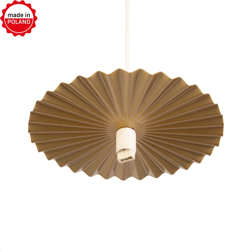 Lampadario su cavo SUNPLISS 1xG9/10W/230V Ø 20 cm oro/crema
