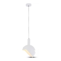 Lampadario su corda 1xE14/60W/230V bianco