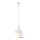 Lampadario su corda 1xE14/60W/230V bianco