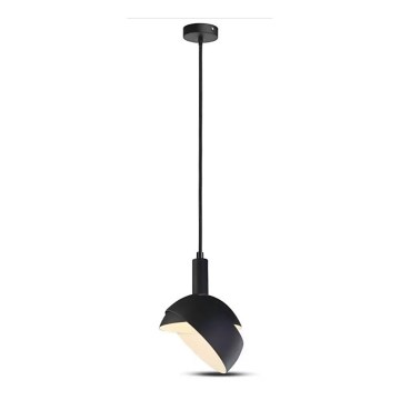 Lampadario su corda 1xE14/60W/230V nero