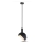 Lampadario su corda 1xE14/60W/230V nero