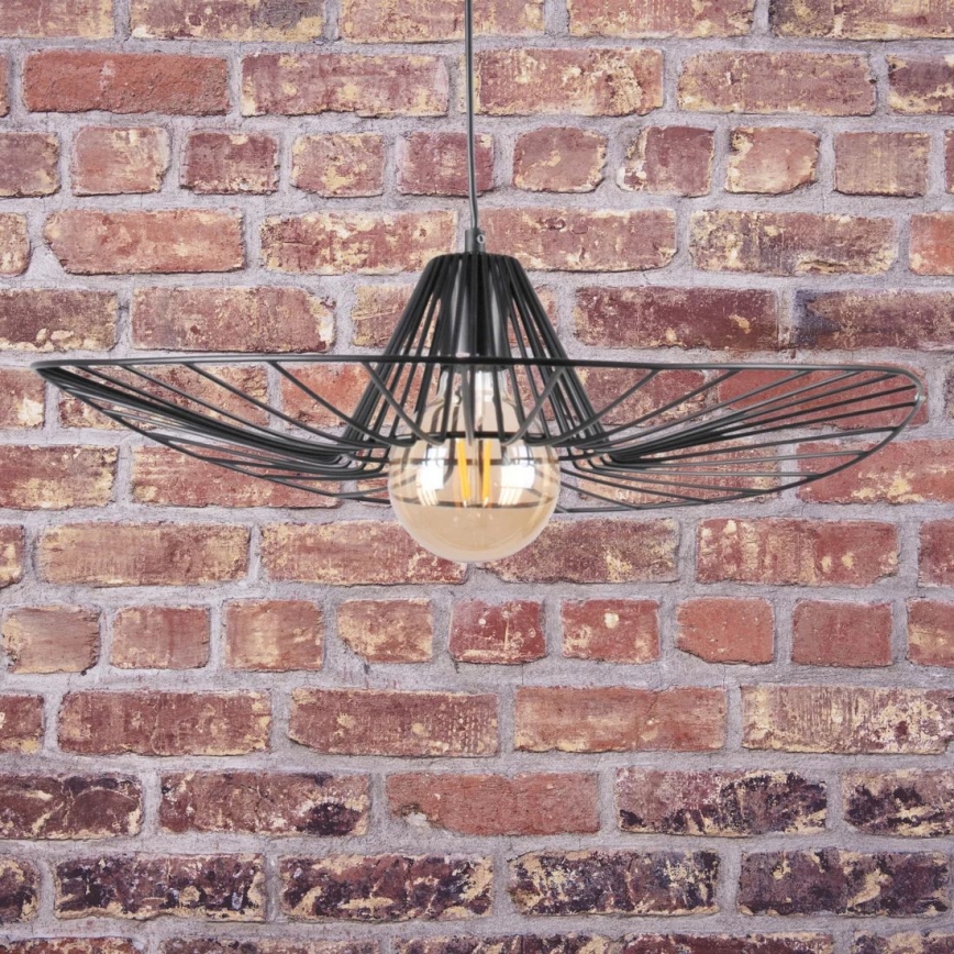 Lampadario su corda ABANO 1xE27/20W/230V