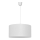 Lampadario su corda ALBA 1xE27/15W/230V d. 40 cm bianco