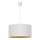 Lampadario su corda ALBA 1xE27/15W/230V d. 40 cm bianco/oro