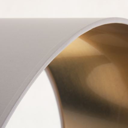 Lampadario su corda ALBA 1xE27/15W/230V d. 40 cm bianco/oro
