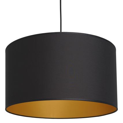 Lampadario su corda ARDEN 1xE27/60W/230V d. 40 cm nero/oro