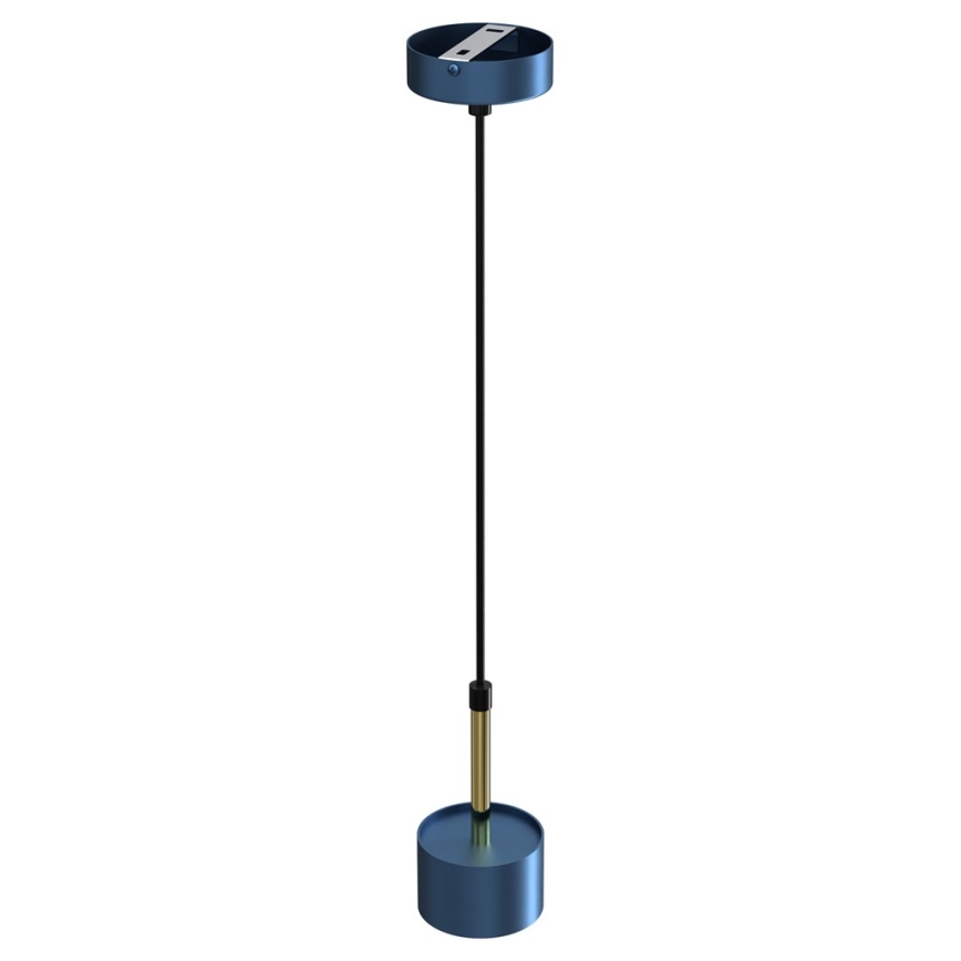 Lampadario su corda ARENA 1xGX53/11W/230V blu/dorato