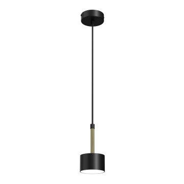 Lampadario su corda ARENA 1xGX53/11W/230V nero/oro