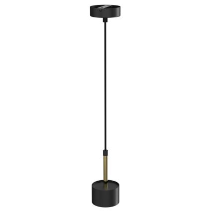 Lampadario su corda ARENA 1xGX53/11W/230V nero/oro