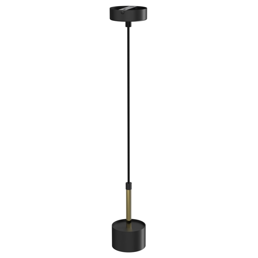 Lampadario su corda ARENA 1xGX53/11W/230V nero/oro