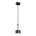 Lampadario su corda ARENA 1xGX53/11W/230V verde/oro