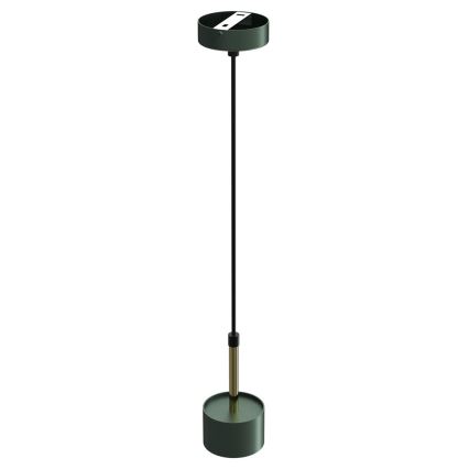 Lampadario su corda ARENA 1xGX53/11W/230V verde/oro