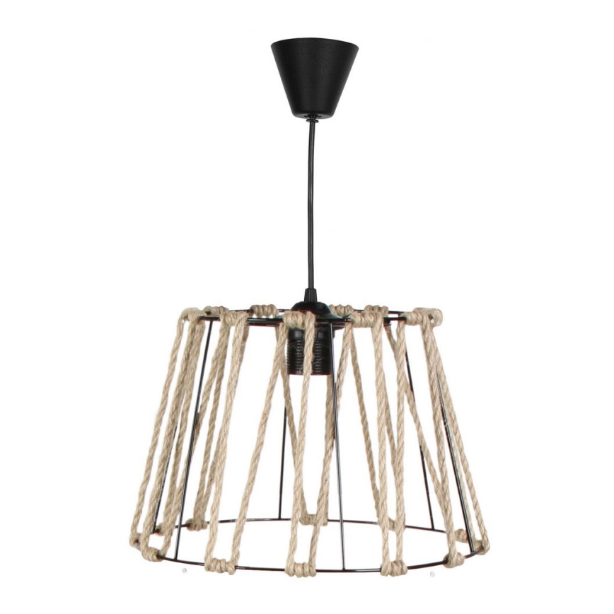 Lampadario su corda AYD 1xE27/60W/230V beige