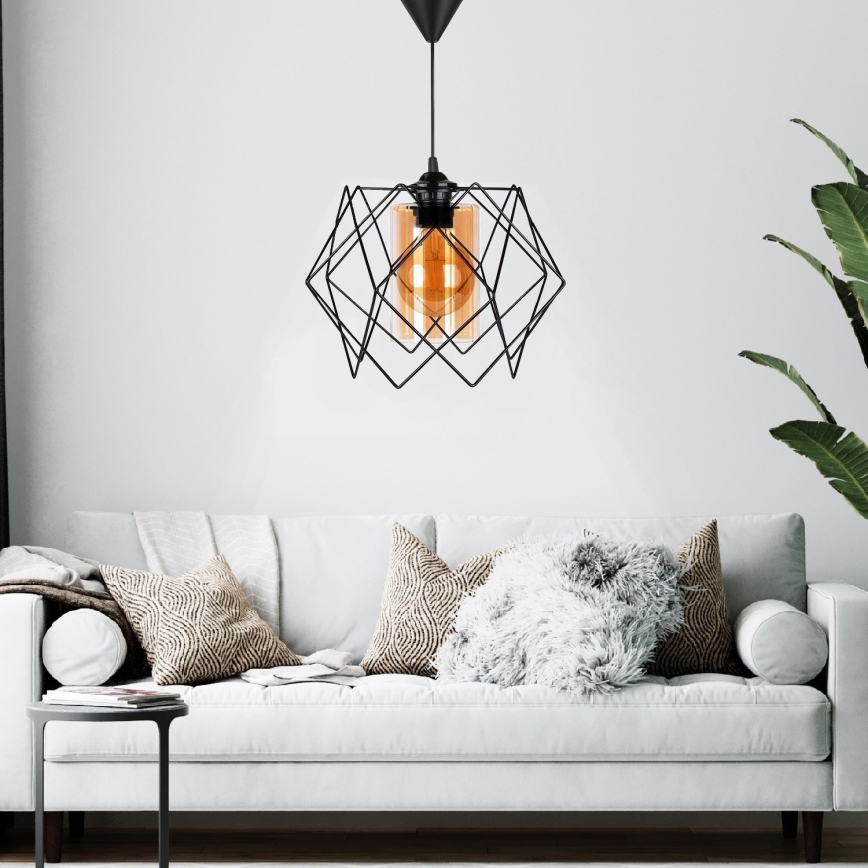 Lampadario su corda AYD 1xE27/60W/230V
