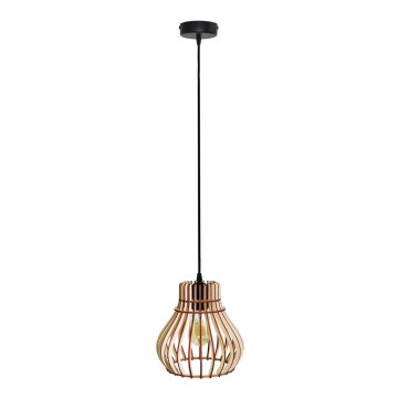 Lampadario su corda BARREL 1xE27/24W/230V diametro 20 cm