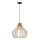 Lampadario su corda BARREL 1xE27/24W/230V diametro 38 cm