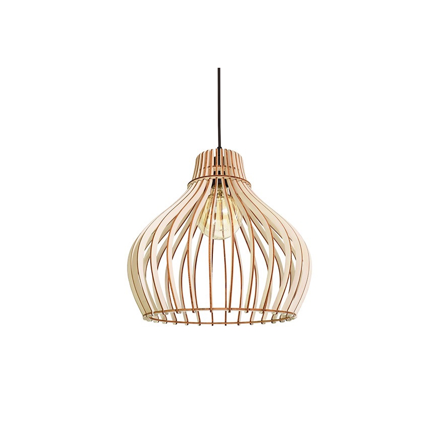 Lampadario su corda BARREL 2xE27/24W/230V
