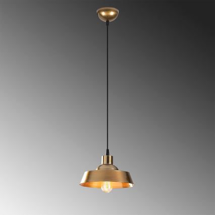 Lampadario su corda BERCESTE 1xE27/40W/230V oro