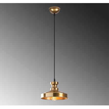 Lampadario su corda BERCESTE 1xE27/40W/230V oro