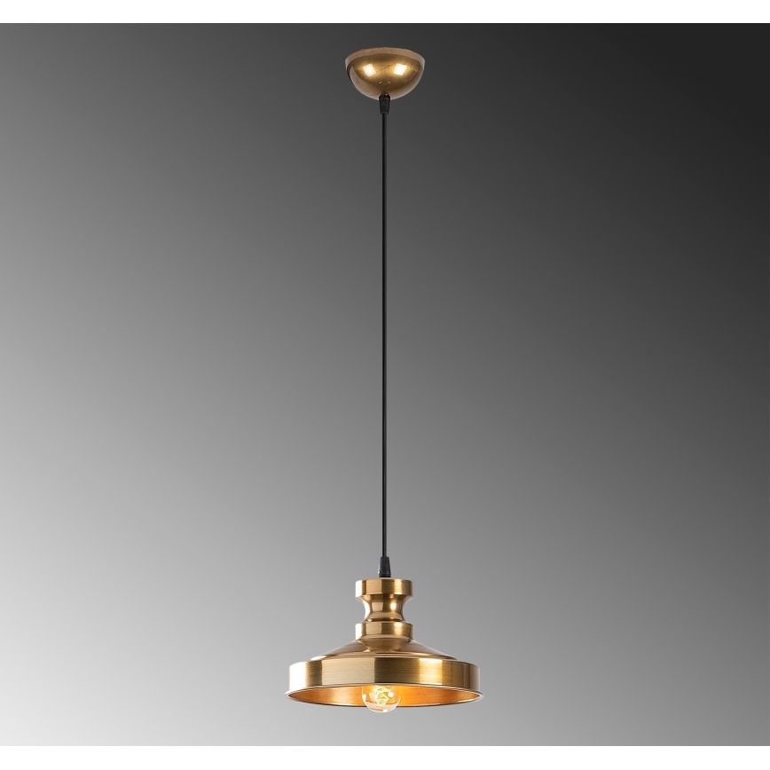 Lampadario su corda BERCESTE 1xE27/40W/230V oro