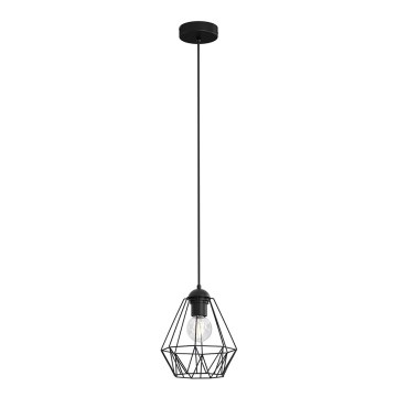 Lampadario su corda BERGEN 1xE27/60W/230V nero