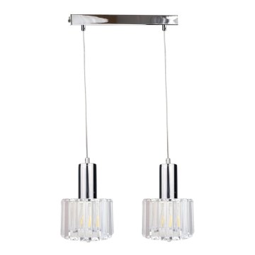 Lampadario su corda DECOR 2xE27/60W/230V
