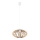 Lampadario su corda EARTH 1xE27/60W/230V bianco/beige