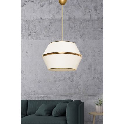 Lampadario su corda ESCAPE 1xE27/60W/230V bianco