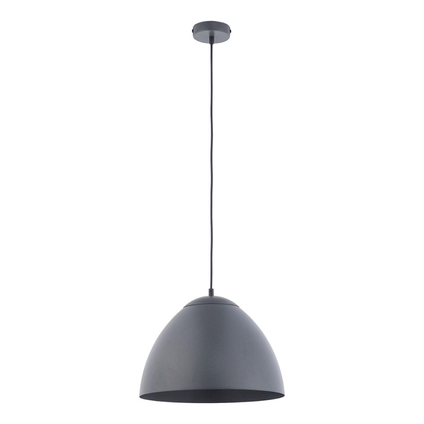 Lampadario su corda FARO 1xE27/60W/230V grigio