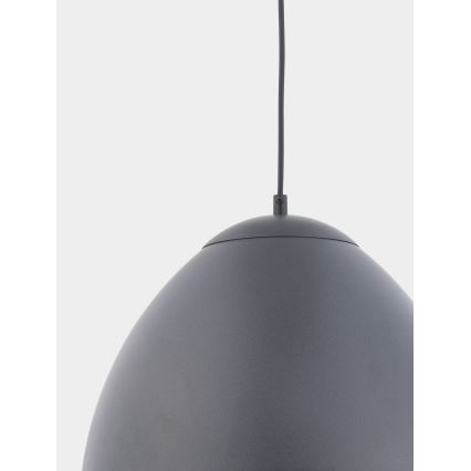 Lampadario su corda FARO 1xE27/60W/230V grigio