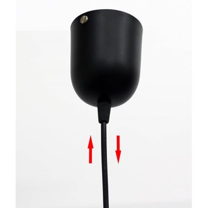Lampadario su corda FELIS 1xE27/60W/230V