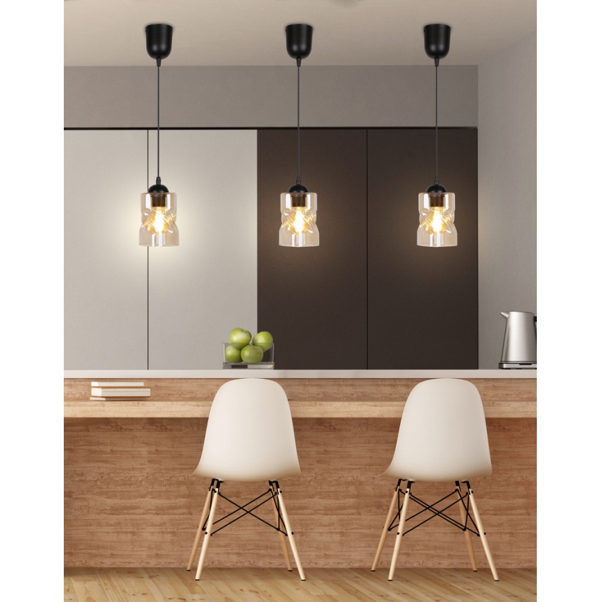 Lampadario su corda FELIS 1xE27/60W/230V