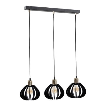 Lampadario su corda GEM 3xE27/60W/230V