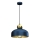 Lampadario su corda HARALD 1xE27/60W/230V blu