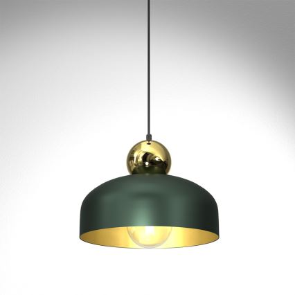 Lampadario su corda HARALD 1xE27/60W/230V verde