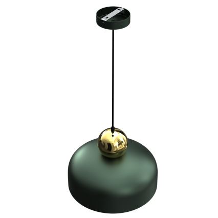 Lampadario su corda HARALD 1xE27/60W/230V verde