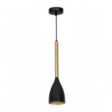 Lampadario su corda ISTAPPAR 1xE27/60W/230V nero/oro