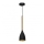 Lampadario su corda ISTAPPAR 1xE27/60W/230V nero/oro