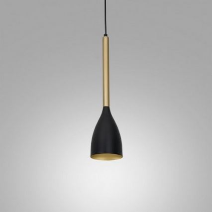 Lampadario su corda ISTAPPAR 1xE27/60W/230V nero/oro